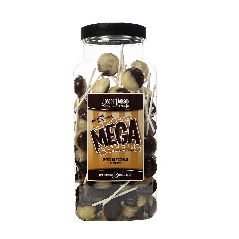 UK Dobsons Chocolate Mega Lollies 2 Pack