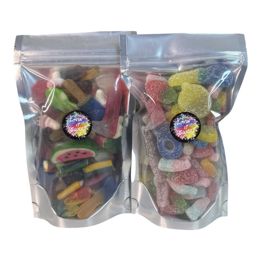 UK 2 for $23 - 1x Gummy 1x Fizzy 300g bags