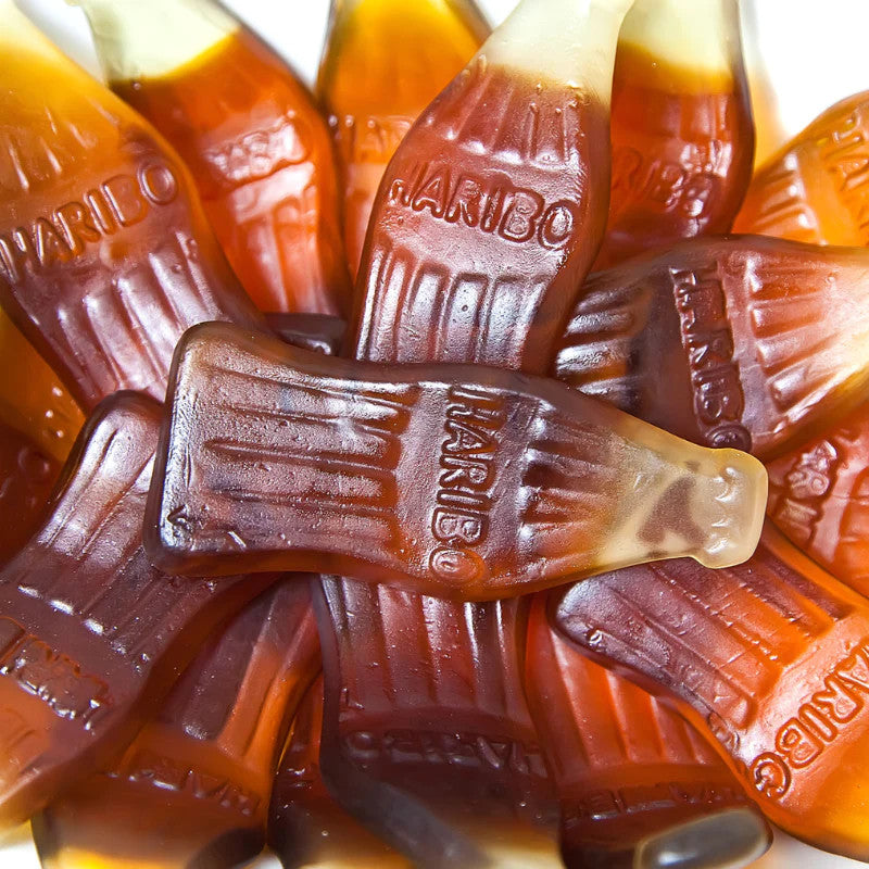 UK Haribo Giant Cola Bottles 120g