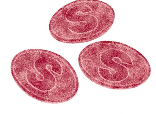 **NEW** S-Mark Sour Cherry Ovals - SWEDISH CANDY 100g