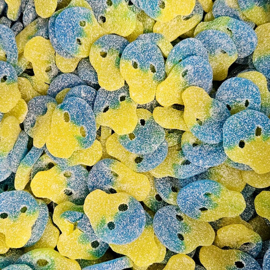 **NEW** Blueberry & Lemon Sour Skulls - SWEDISH CANDY 100g
