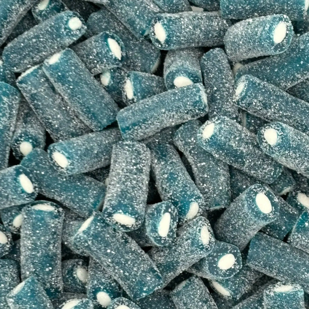 UK Fizzy Blue Raspberry Bites 100g