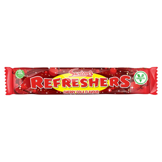 UK Refreshers Cherry Cola Chew Bar - Swizzels