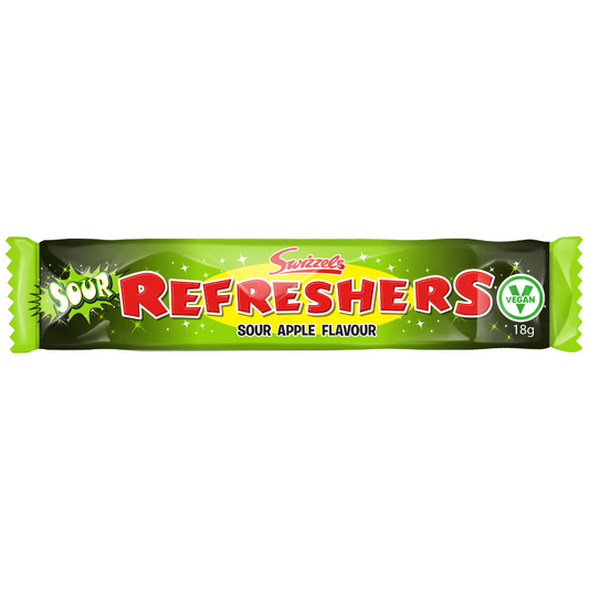 UK Refreshers Sour Apple Chew Bar - Swizzels