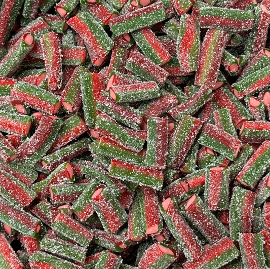 UK Fizzy Watermelon Cable Bites 100g