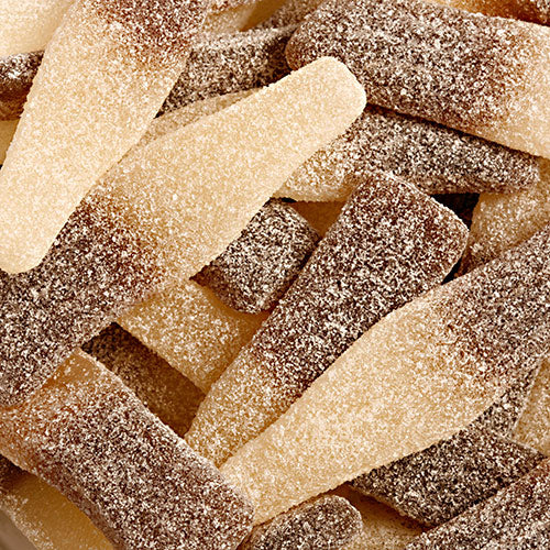 UK Fizzy Jumbo Cola Bottles 100g