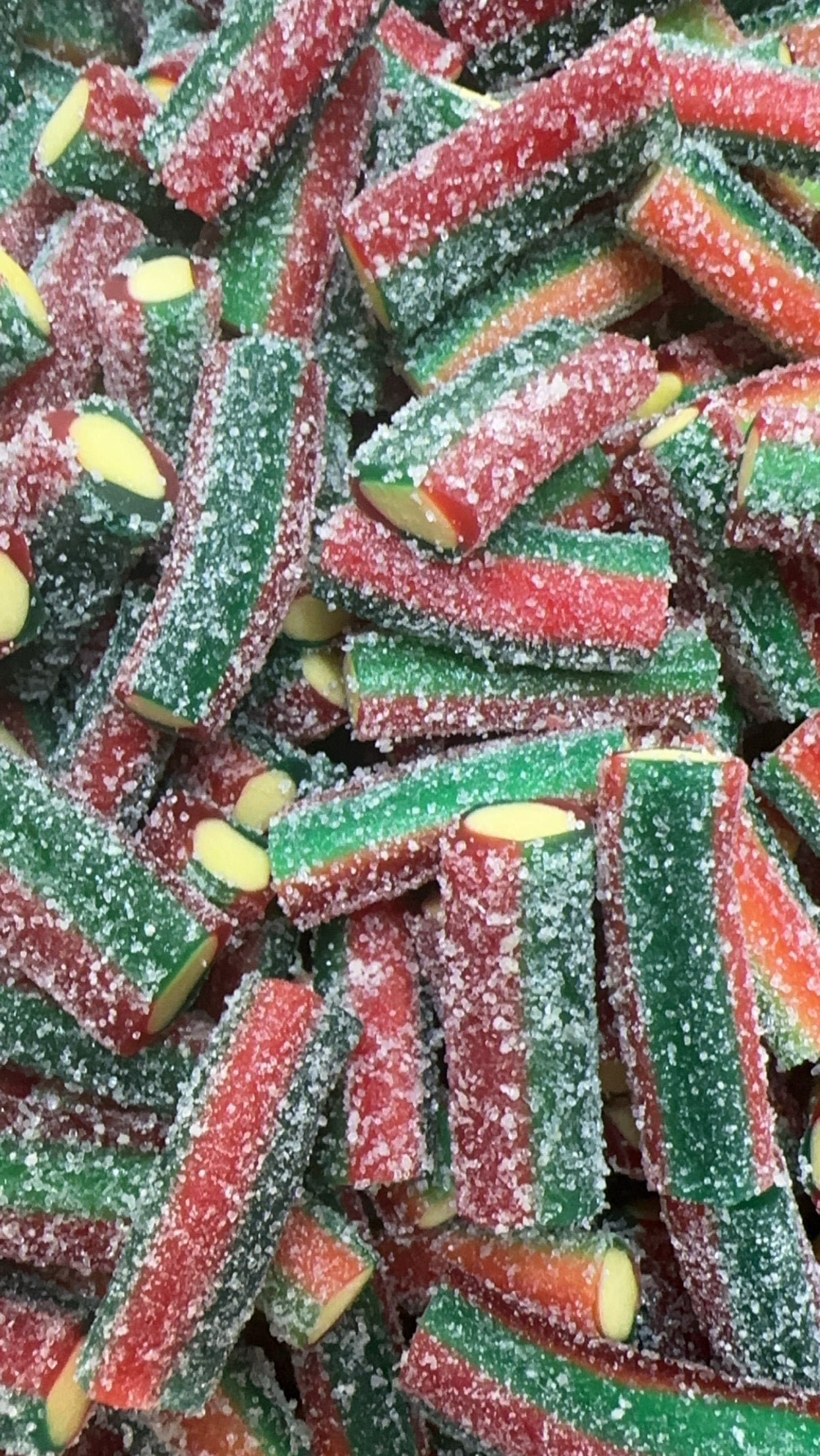 UK Fizzy Watermelon Cable Bites 100g