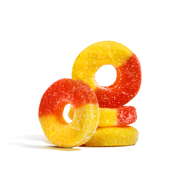 Albanese Gummi Peach Rings 100g (USA)