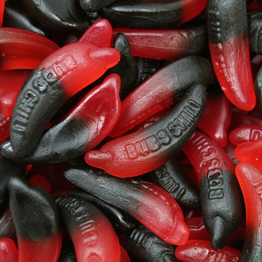 BUBS Liquorice Chillies 100g