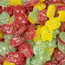 BUBS Mini Sour Fruity Skulls 100g