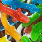 Coloured Sharks 100g