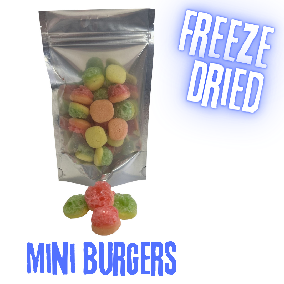 Freeze Dried Mini Burgers