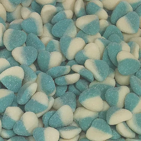 Sour Blue Hearts 100g