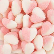 Sour Pink Hearts 100g