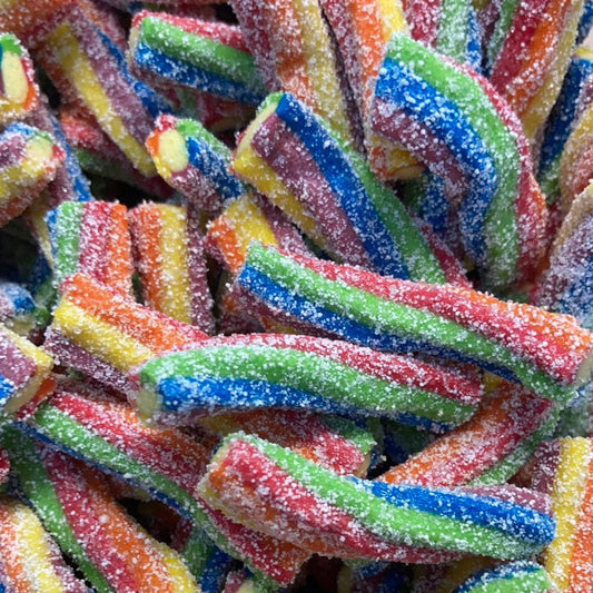 Sour Rainbow Twists 100g