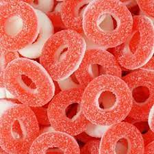 Strawberry Rings 100g