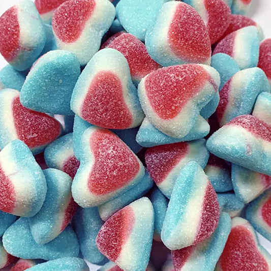 Sugared Hearts 100g