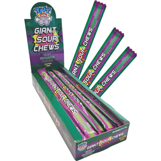 TNT Giant Watermelon & Grape Sour Chews