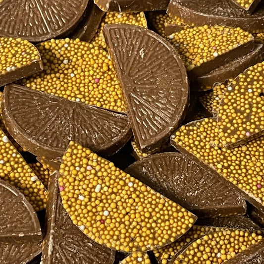 UK Chocolate Orange Jazzies 100g