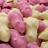 UK Chocolate Pink & White Mice 100g