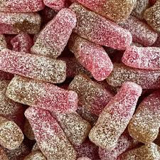 UK Fizzy Cherry Cola Bottles 100g