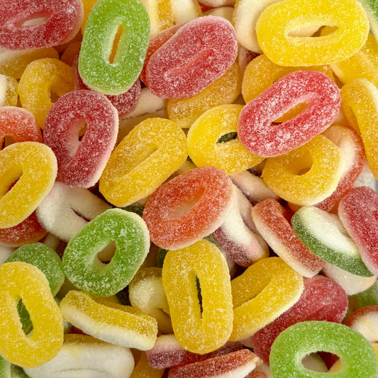 UK Fizzy Rings 100g