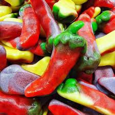 UK Jelly Filled Fire Peppers (VERY HOT) 100g