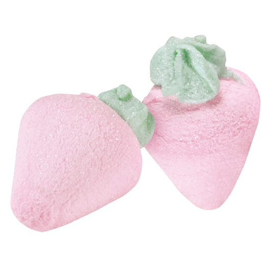 UK Jelly Filled Marshmallow Strawberries 100g