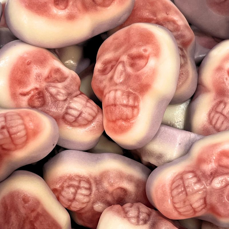 UK Jelly Filled Skulls 100g