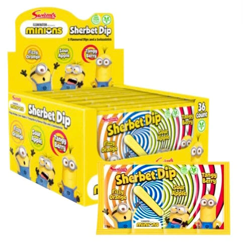 UK Minions Sherbet Dip - Swizzels