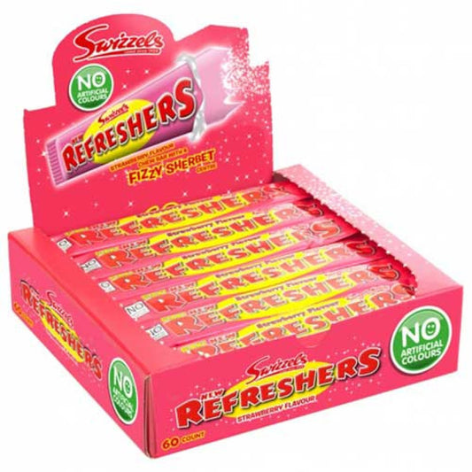 UK Refreshers Strawberry Chew Bar - Swizzels