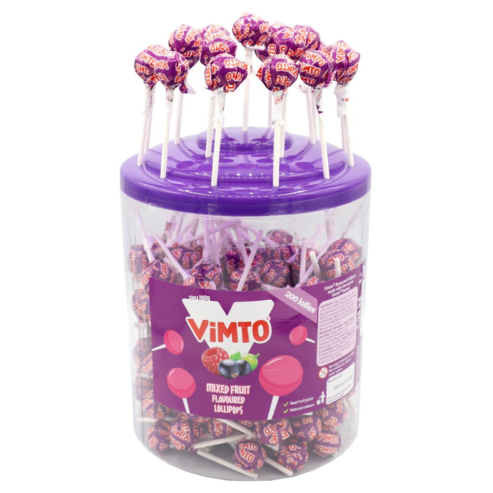 UK Vimto Lollipops