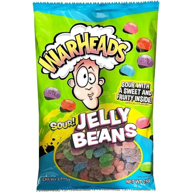 Warheads Sour Jelly Beans