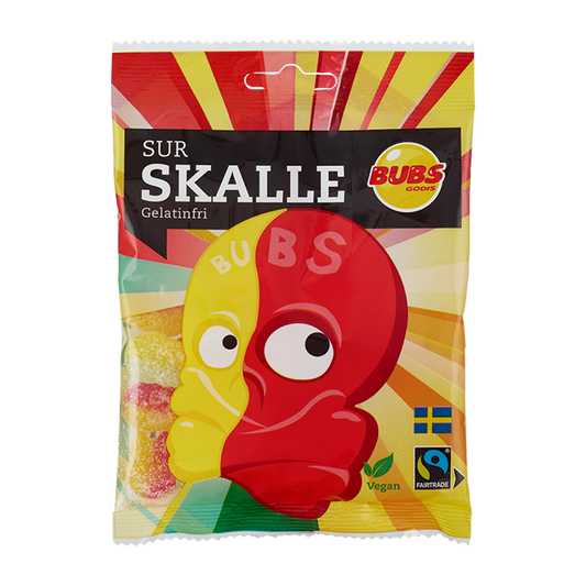 **RESTOCKED** BUBS Goody Micro Sour Skulls 90g