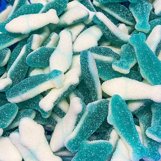 Sour Blue Sharks 100g