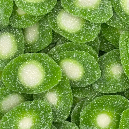 Sour Kiwi Slices (USA) 100g