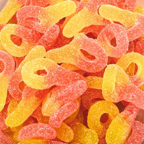 Sour Peach Dummies 100g