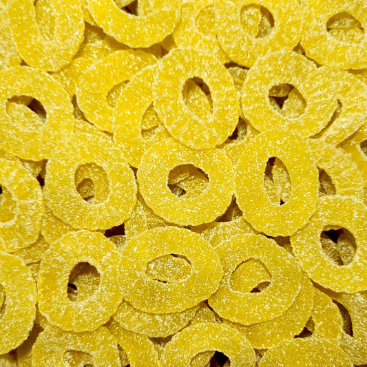 Sour Pineapple Rings (USA) 100g