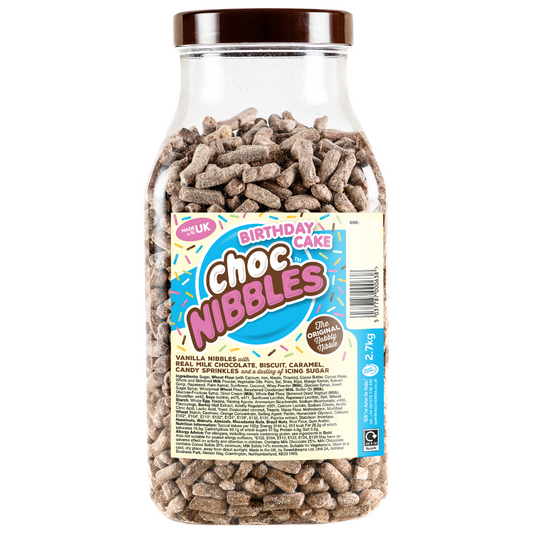 UK Birthday Cake Chocolate Nibbles 100g