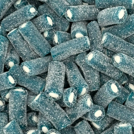 UK Fizzy Blue Raspberry Bites 100g