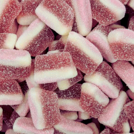 UK Fizzy Cherry Slices 100g