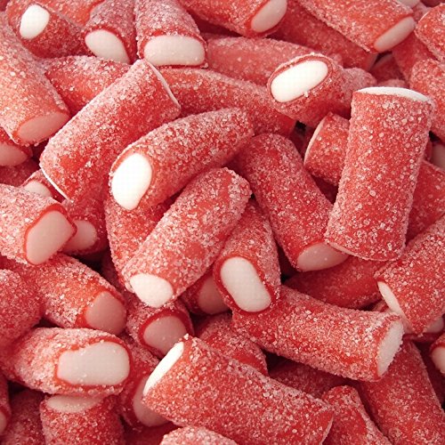 UK Sour Strawberry Pencil Bites 100g