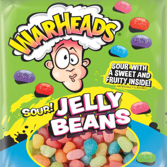 Warheads Sour Jelly Beans - BB: 10/03/2025