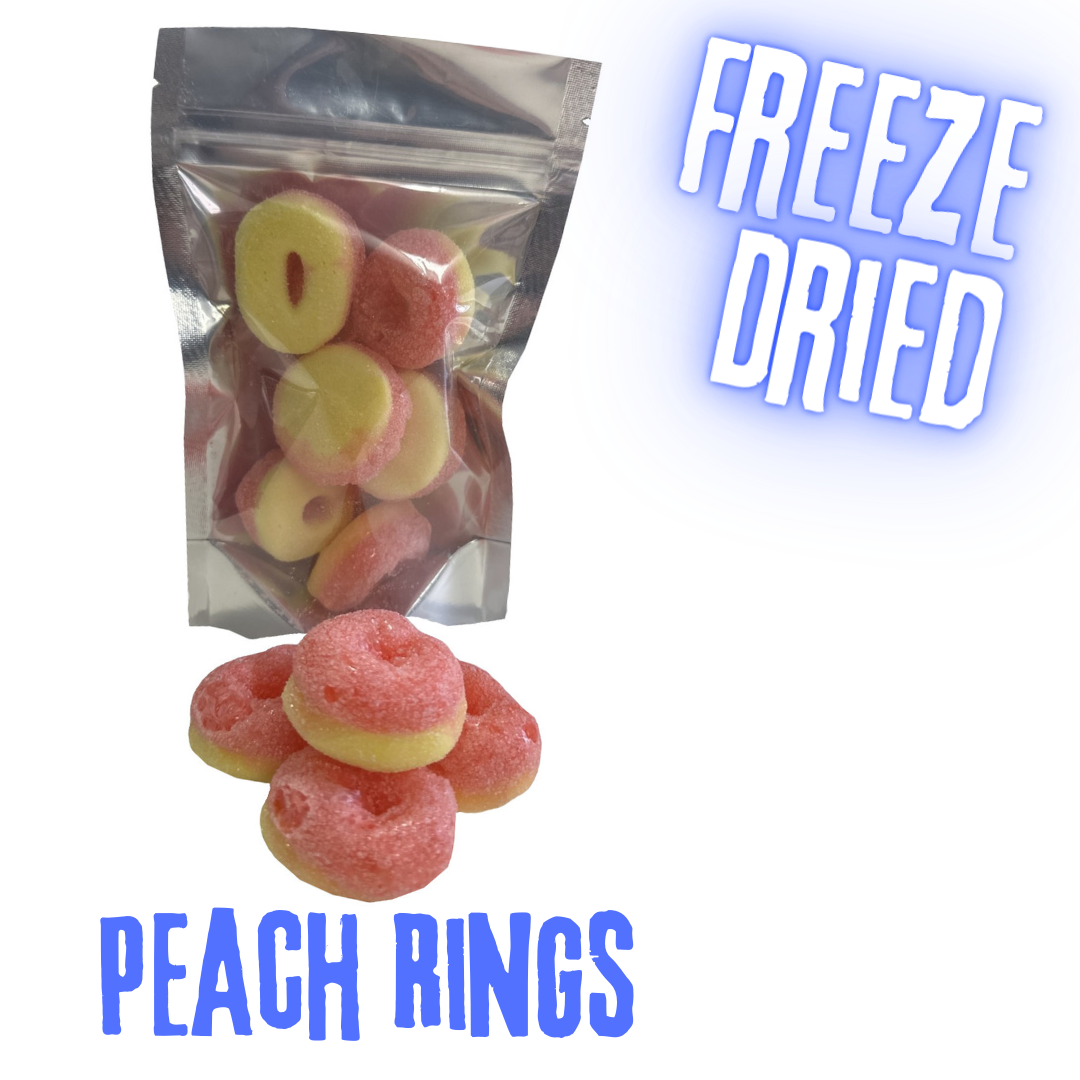 Freeze Dried Peach Rings β Lovin It Sweet