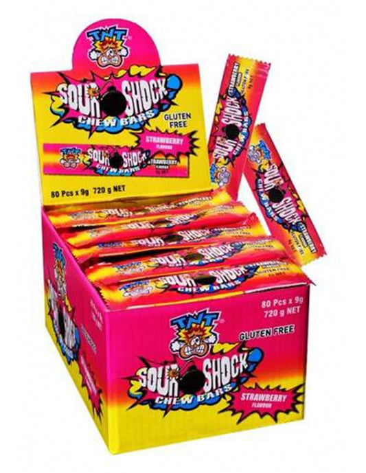 TNT Strawberry Shock Bar